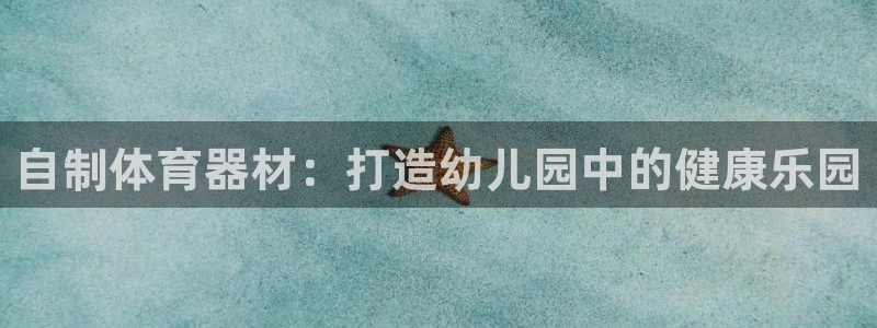 极悦官网的登录方法有哪些：自制体育器材：打造幼儿园中