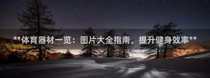 极悦平台官网登录不了了：**体育器材一览：图片大全指
