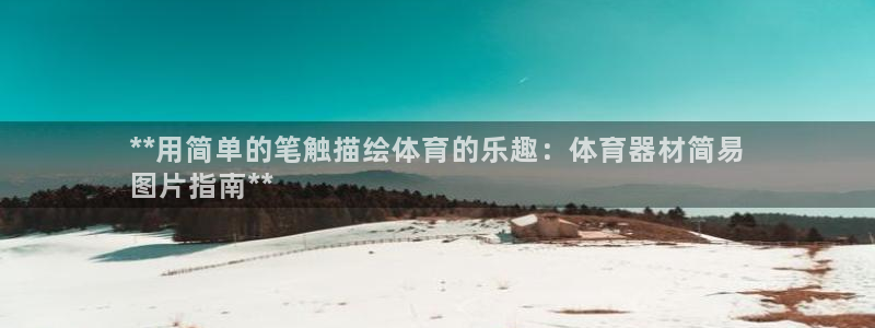 极悦官网登录：**用简单的笔触描绘体育的乐趣：体育器