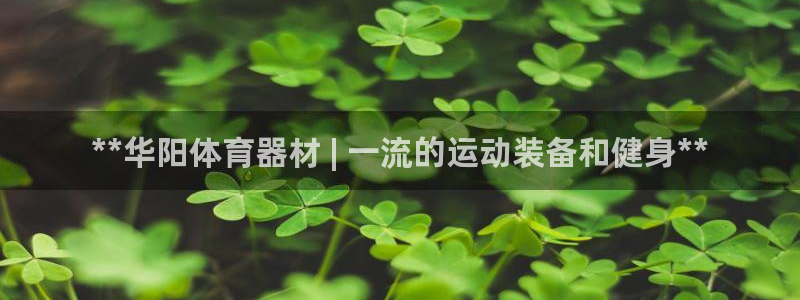 极悦娱乐部7O777：**华阳体育器材 | 一流的运