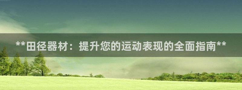 极悦平台用户评价与反馈在哪里：**田径器材：提升您的