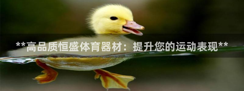 极悦平台方7O777：**高品质恒盛体育器材：提升您